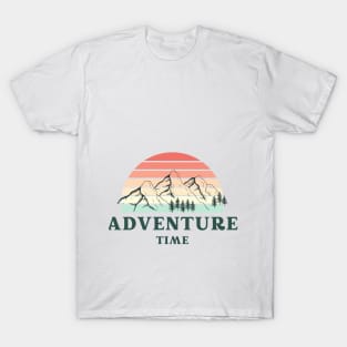 Time for adventure Let's Go!! T-Shirt